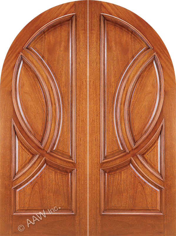 151 Avignon - Wood Windows And Doors Design (598x800), Png Download