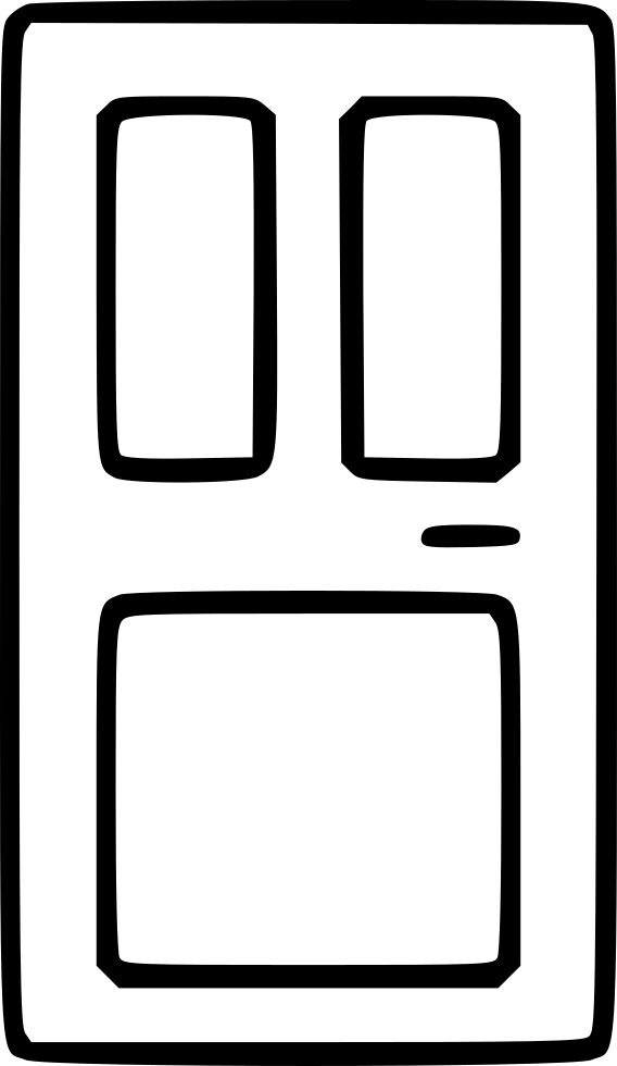 Front Door Entrance Home House Comments - House (568x980), Png Download