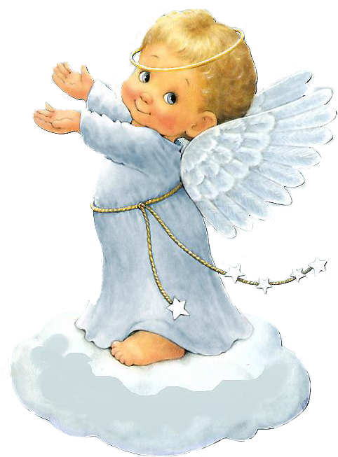 Angels Ruth Morehead Very Cute - Anjinhos Para Pintar Em Fraldas (484x677), Png Download