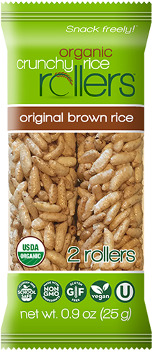 Original Brown Rice Grab N Go Case - Organic Crunchy Rice Rollers (319x540), Png Download