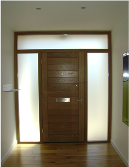 Front Door - Door (500x334), Png Download