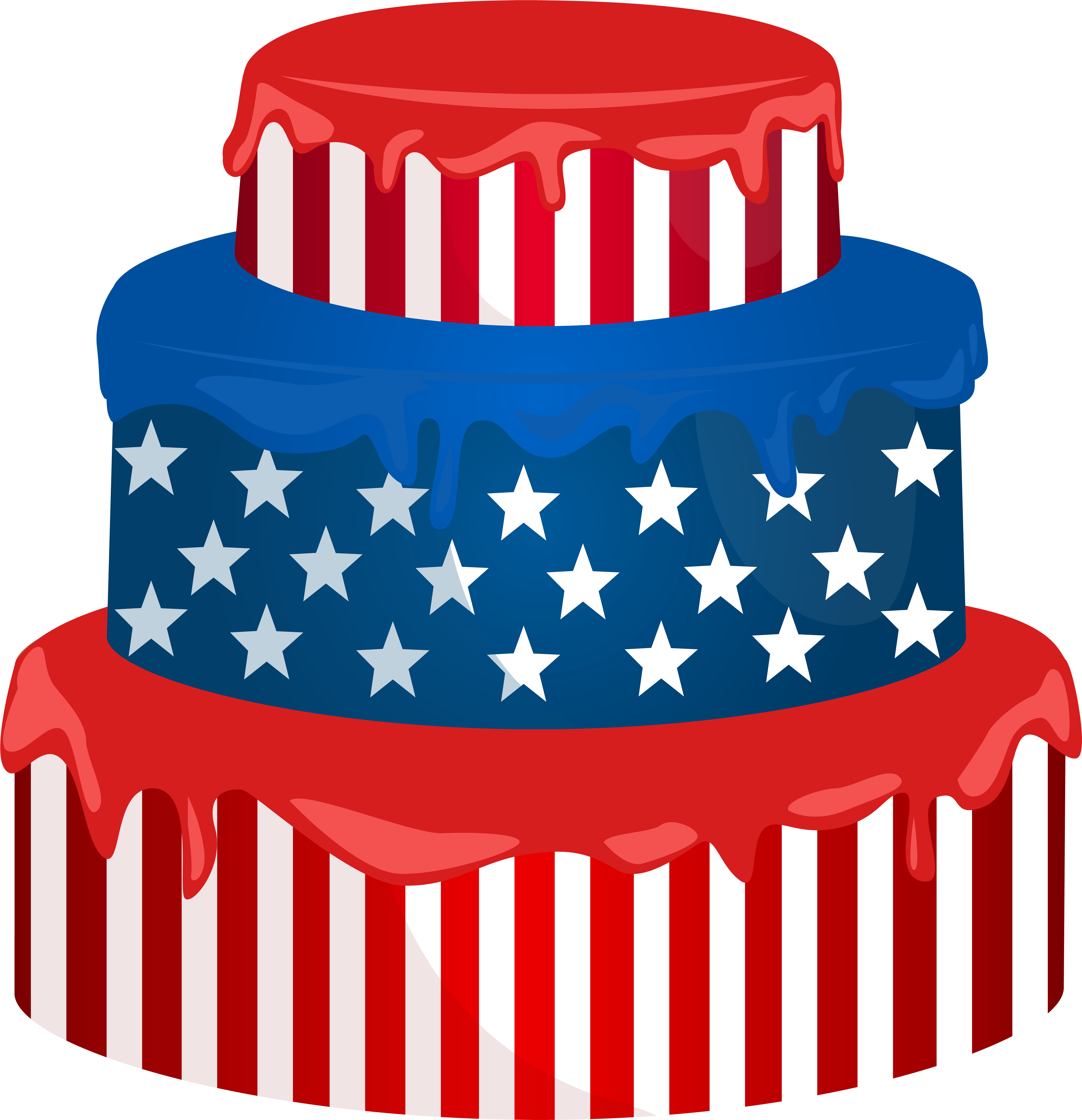 Birthday Cake Clipart Png (7728x8000), Png Download