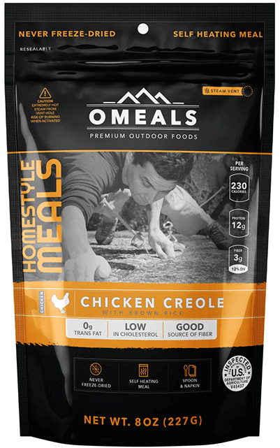 Omeals Chicken Creole Brown Rice 01 - Bracketron Head Strap Mount Support System - Headband (430x670), Png Download
