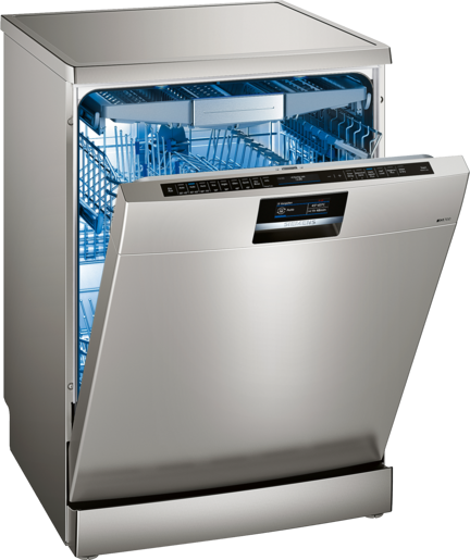 Siemens Dishwasher Sn278i03te - Siemens Iq700 Dishwasher (432x515), Png Download
