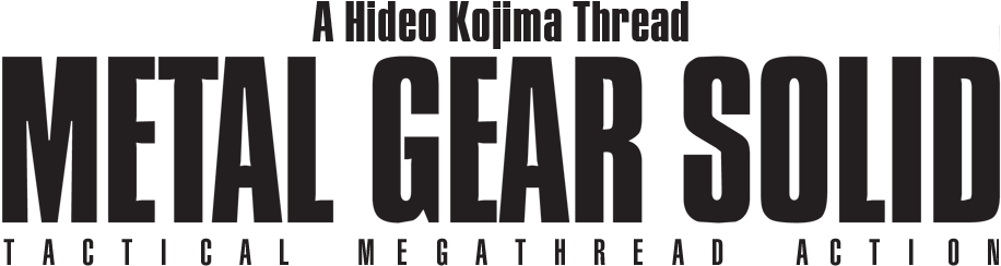 [i][u]the - Metal Gear Solid 2 (915x283), Png Download