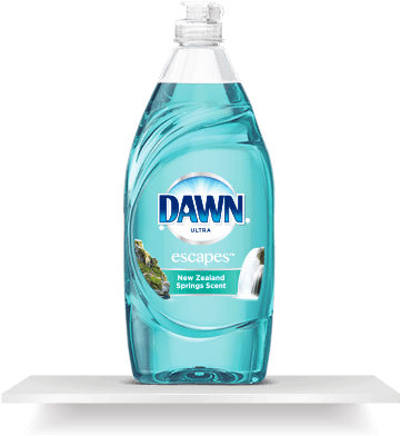 Dawn Escapes Dishwashing Liquid, New Zealand Springs - Pink Dawn Dish Soap (440x440), Png Download