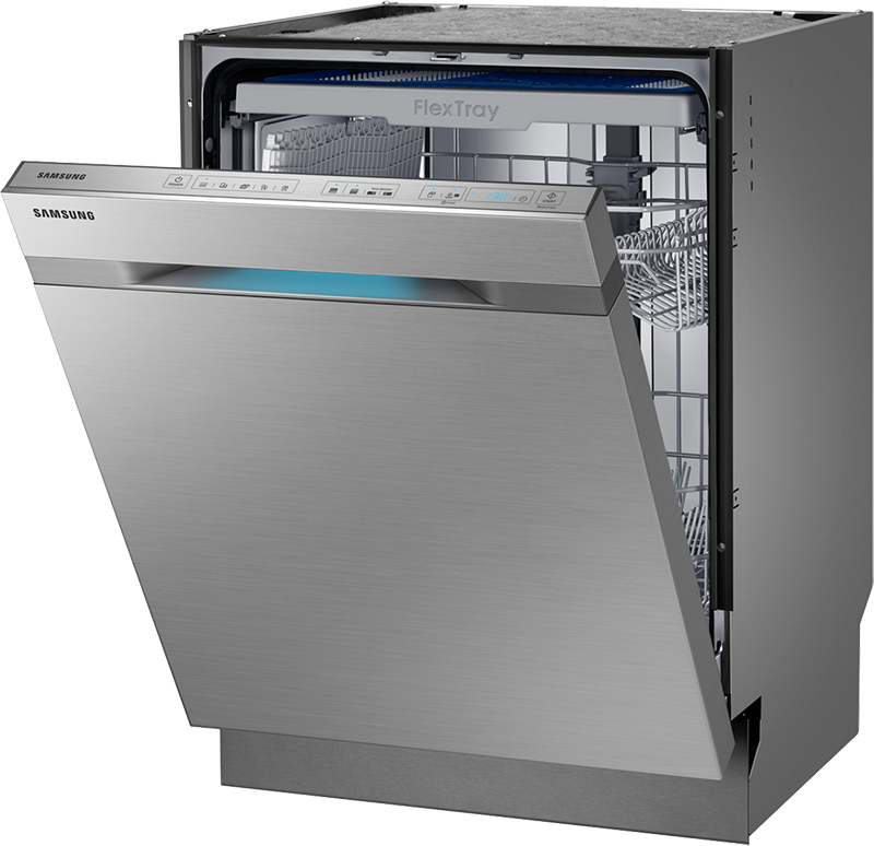Dishwasher Repairs - Samsung Waterwall Dishwasher (800x774), Png Download