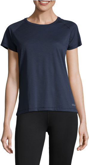 Textured Loose Tee - Theory Jodi B Cashmere Sweater (385x550), Png Download