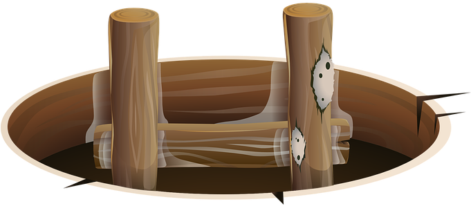 Ladder Hole Spider Webs Rustic Old Wooden - Clip Art (680x340), Png Download