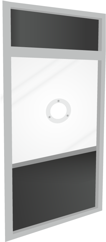 Transparency - Home Door (1150x1108), Png Download