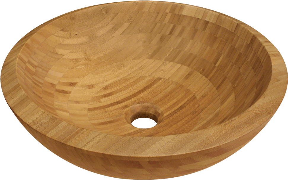 890 - Polaris Sinks P098 Bamboo Vessel Bathroom Sink (bamboo (1000x800), Png Download