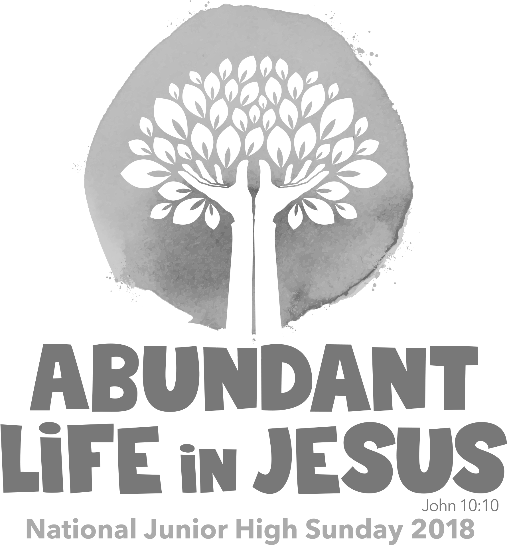 2018 Logo Grayscale - Wisdom's Feast By Susan Cole (2400x2400), Png Download