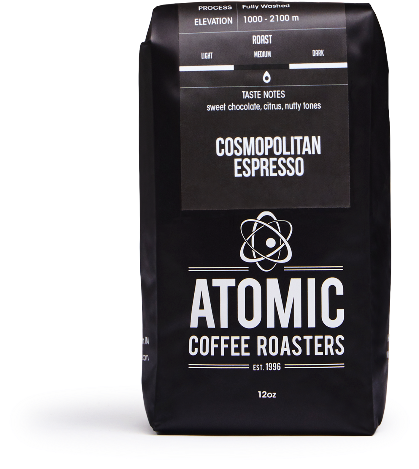 Atomic Cafe Black Velvet Dark Roast Dark Roasted Whole (2560x2560), Png Download