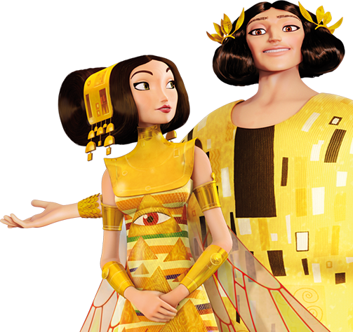 Char King - Mia And Me King And Queen (503x474), Png Download
