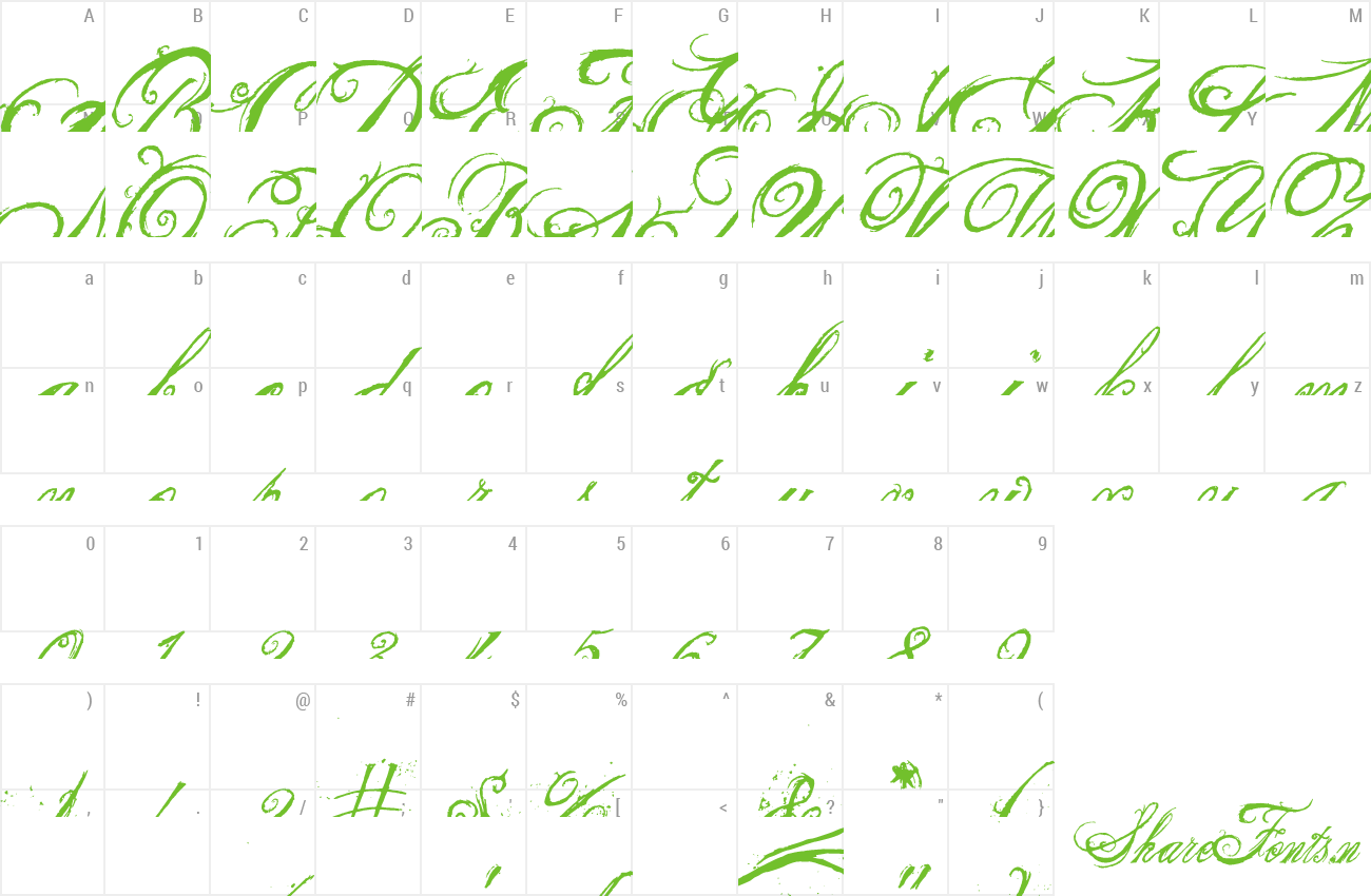 Font The King & Queen Font Preview - Alma Latina (1300x850), Png Download