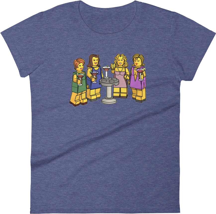 Cosmopolitan Blocks Women's T Shirt Swish Embassy - T-shirt (1000x1000), Png Download