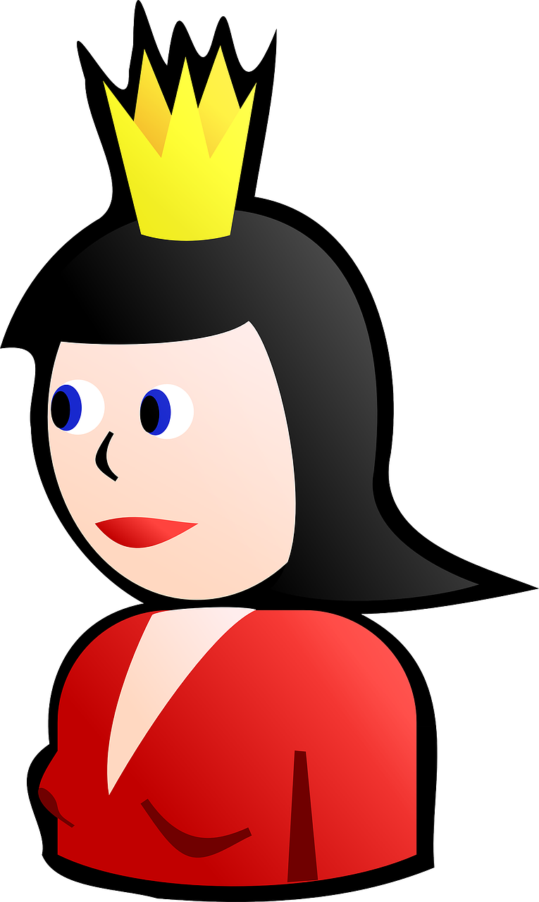 Download Clip Art King And Queen Queen Of Spades Simple Png Image With No Background Pngkey Com