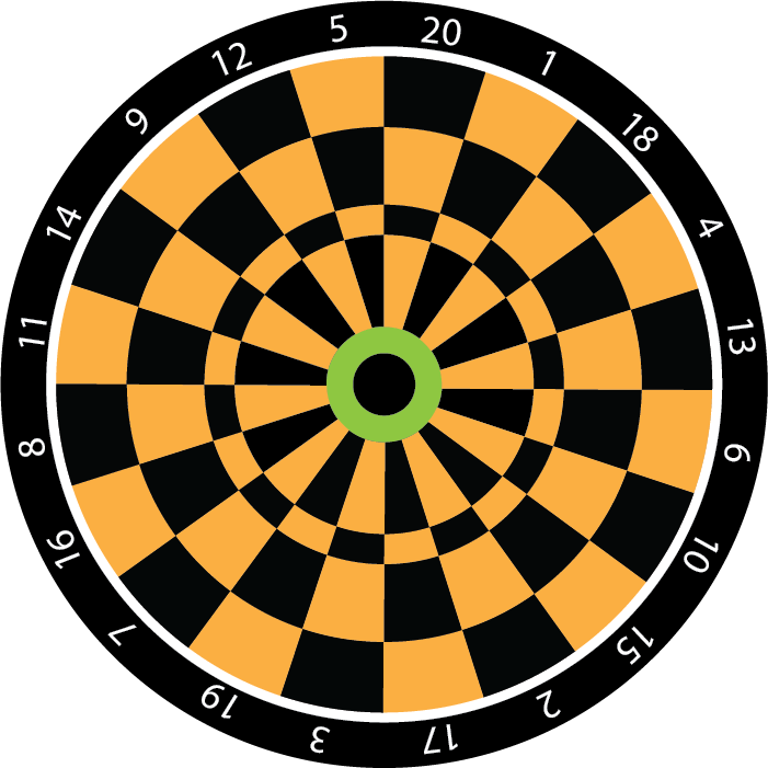 Blog - Dart Board Adobe Illustrator (701x701), Png Download