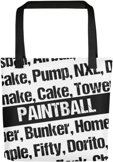 Paintball Tote Bag - Tote Bag (600x600), Png Download