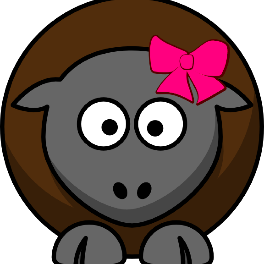 Cartoon Sheep Clipart Sheep Cartoon Clip Art At Clker - Clip Art (1024x1024), Png Download