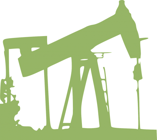 Petroleum,oil,mineral Oil,pump,oil Pump,green,well, - Oil And Gas Symbol (500x446), Png Download