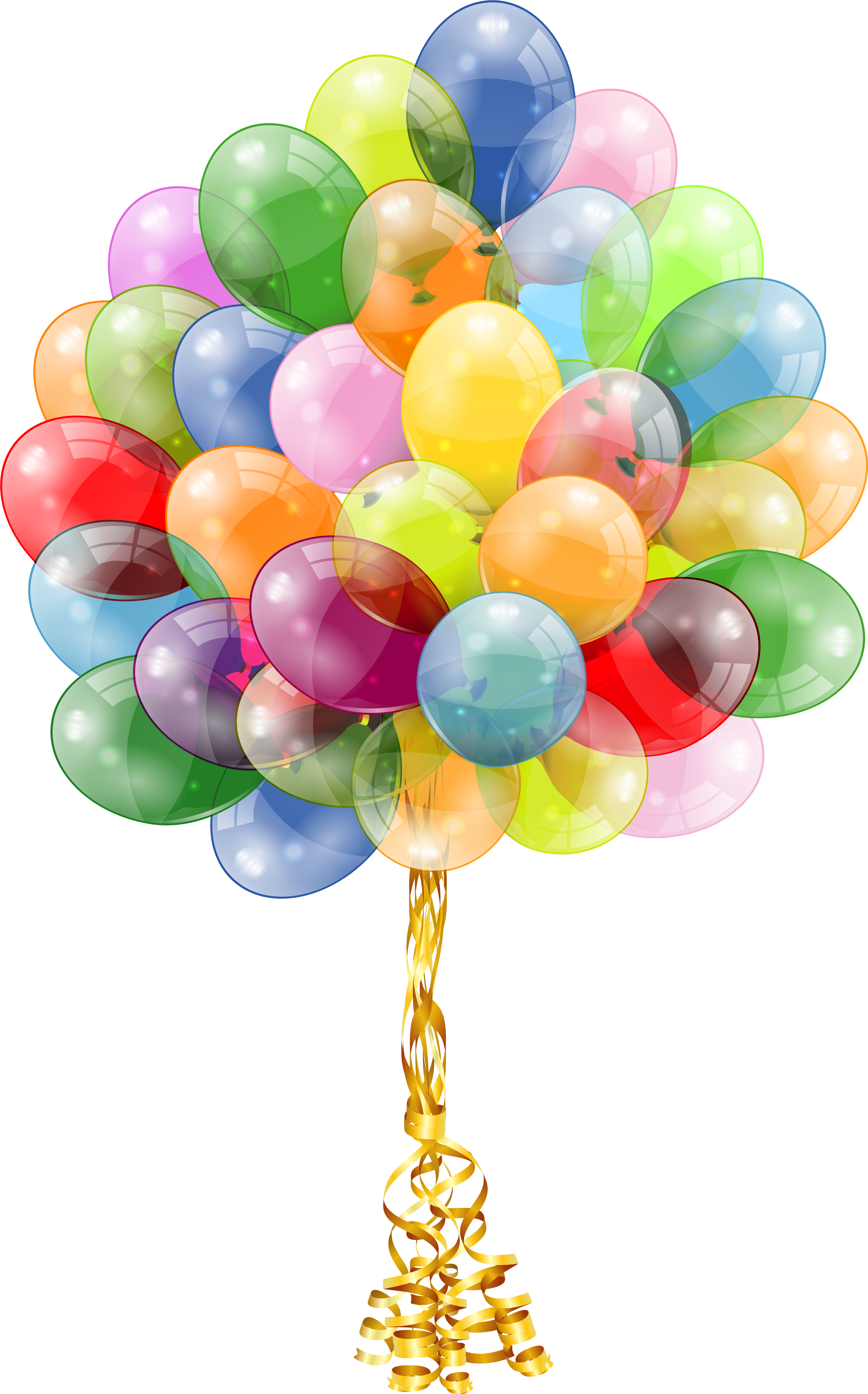 Colorful Balloons Png Download Image - Birthday Balloon (797x1280), Png Download