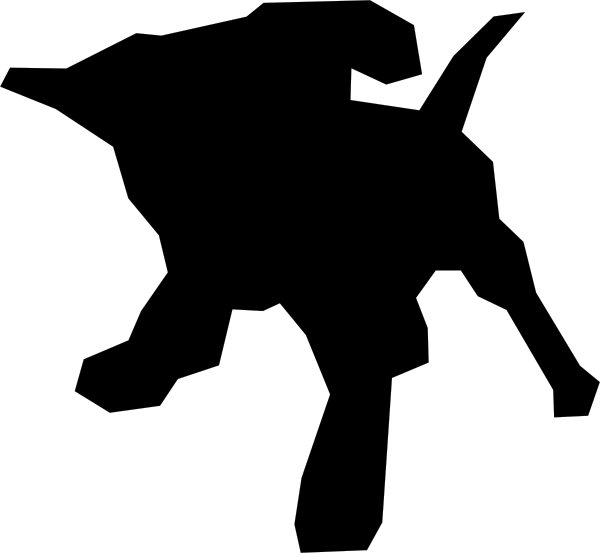 Brown Dog Svg Clip Arts 600 X 553 Px (600x553), Png Download