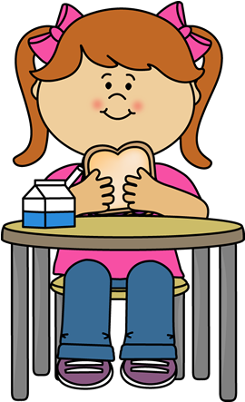 Eat Clipart - Eating A Sandwich Clipart (269x450), Png Download