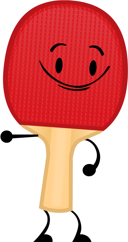 Ping Pong Racket - Bfdi Ping Pong Racket (547x959), Png Download