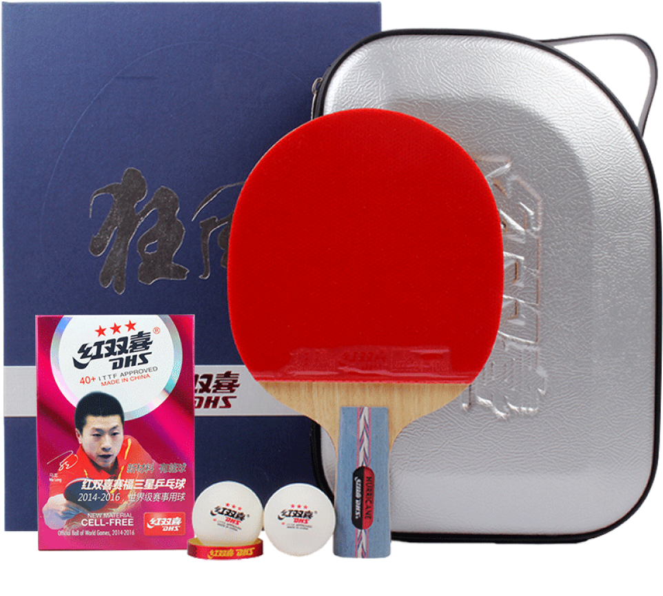 Dhs Double Happiness Hurricane No - Dhs 3 Star Table Tennis Ball (1000x1000), Png Download