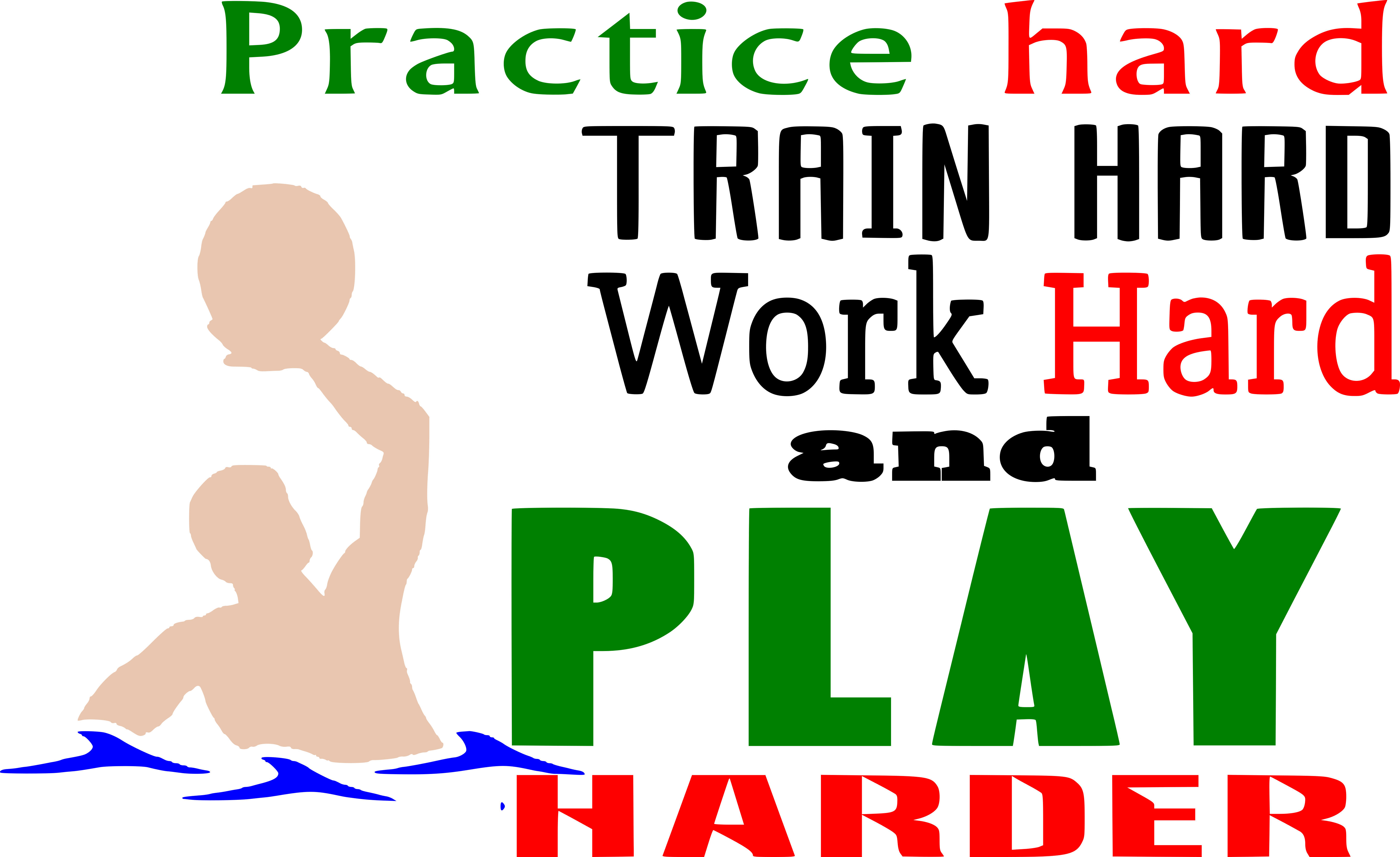 Water Polo T Shirts Sayings - Scalable Vector Graphics (5408x3312), Png Download