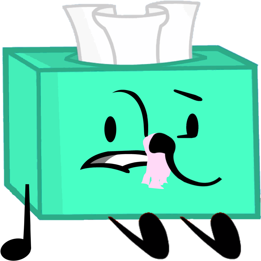Tissues Pose - Tissue Cartoon Png (956x929), Png Download