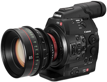 Cameraman - Canon Eos C100 Mark Ii Cinema Eos Camera (body Only) (414x300), Png Download
