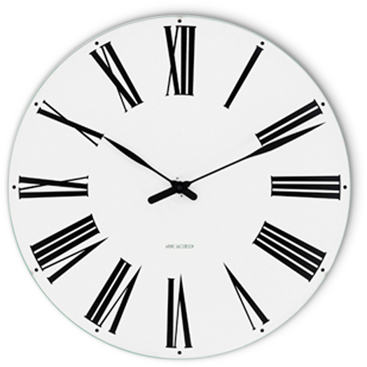 Wall Clock - Roman Wall Clock (700x700), Png Download