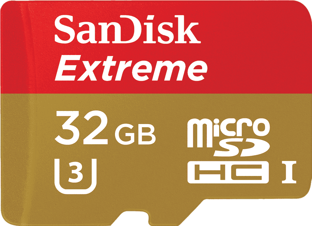 Sandisk/sdsqxvf032gan6 - Sandisk Extreme Plus Class 10 Microsd Memory Card - (1000x1000), Png Download
