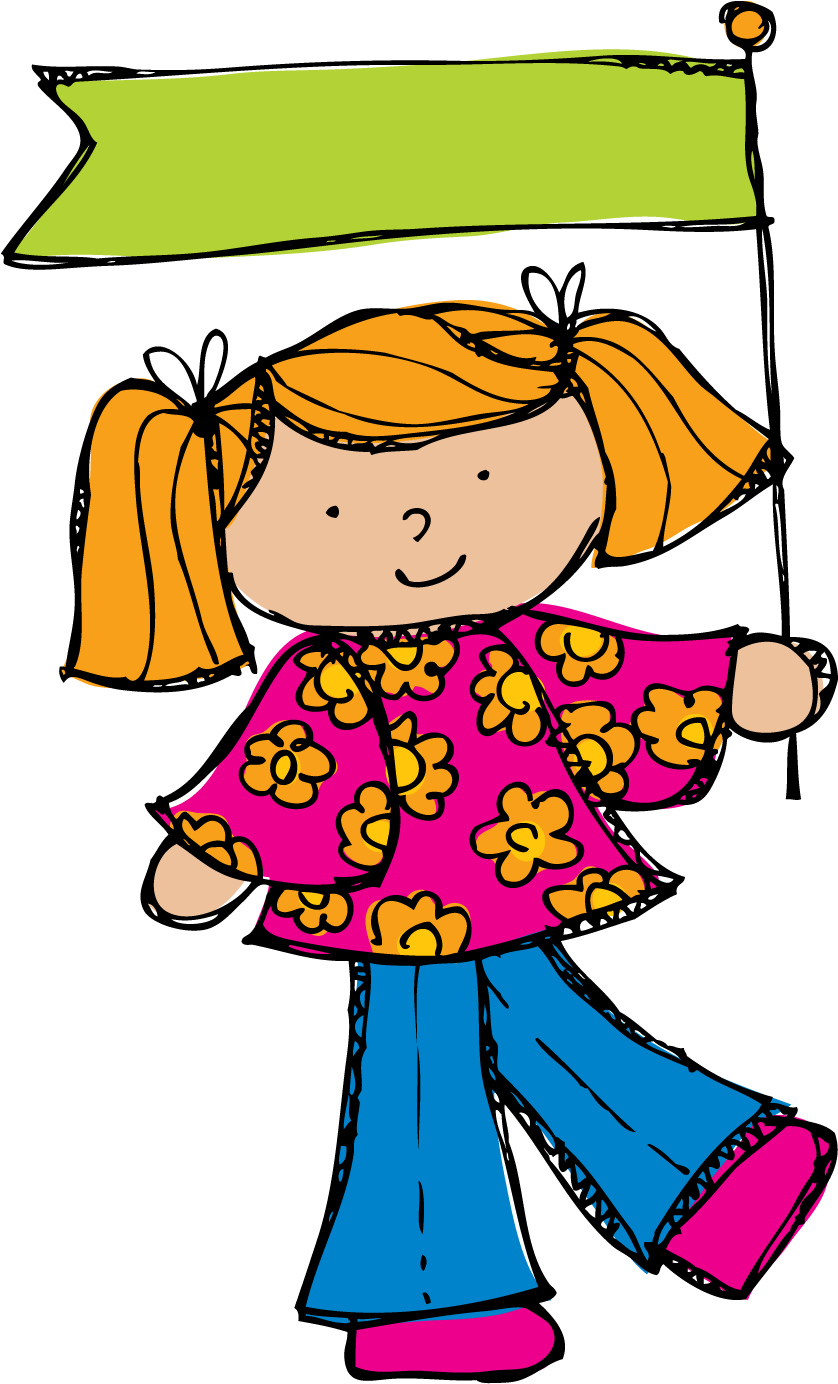 Teacher Appreciation Clip Art - Line Leader Clipart Png (845x1397), Png Download