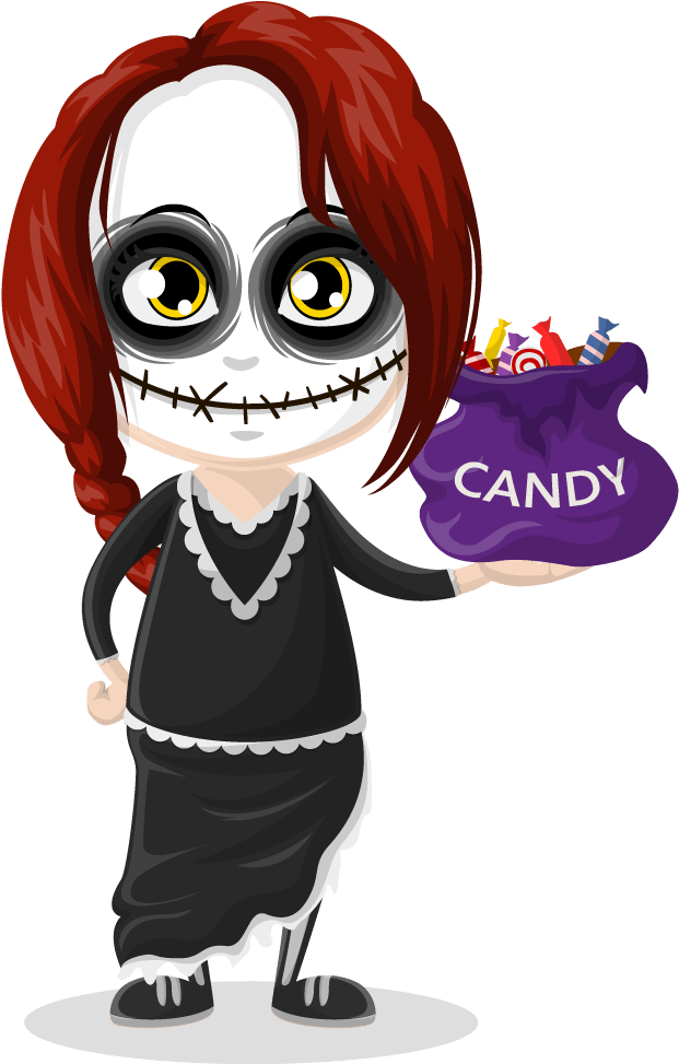 Download Halloween Vector Character Set With 6 Kids, Dressed - Halloween Costume Cartoon PNG Image with No Background Download Halloween Vector Character Set With 6 Kids, Dressed - Halloween Costume Cartoon PNG Image with No Background