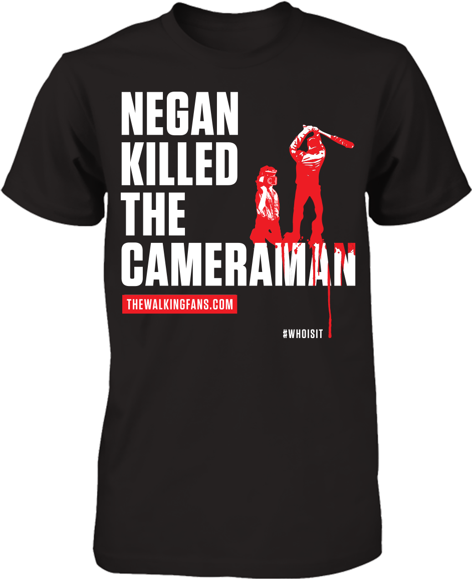 Negan Killed The Cameraman - Love Ny T Shirts (1155x1155), Png Download
