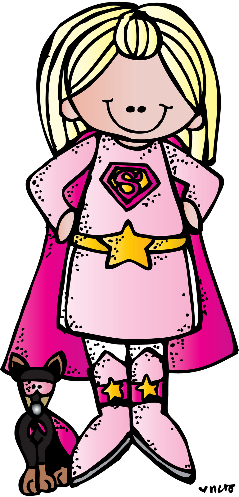 School Clipart, Educlips, Superhero Classroom, Classroom - Melonheadz Superhero Clipart Png (770x1600), Png Download
