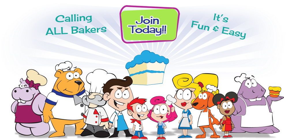 Join Today Image With Cartoon Kid Bakers - Child (1018x546), Png Download