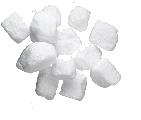 White Roughcut Sugar Cubes - Falling Sugar Cube Png (800x533), Png Download