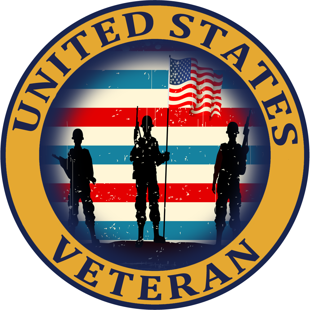 Free Alabama State Park Entry For Veterans Starts November - Veteran Seal (1000x998), Png Download