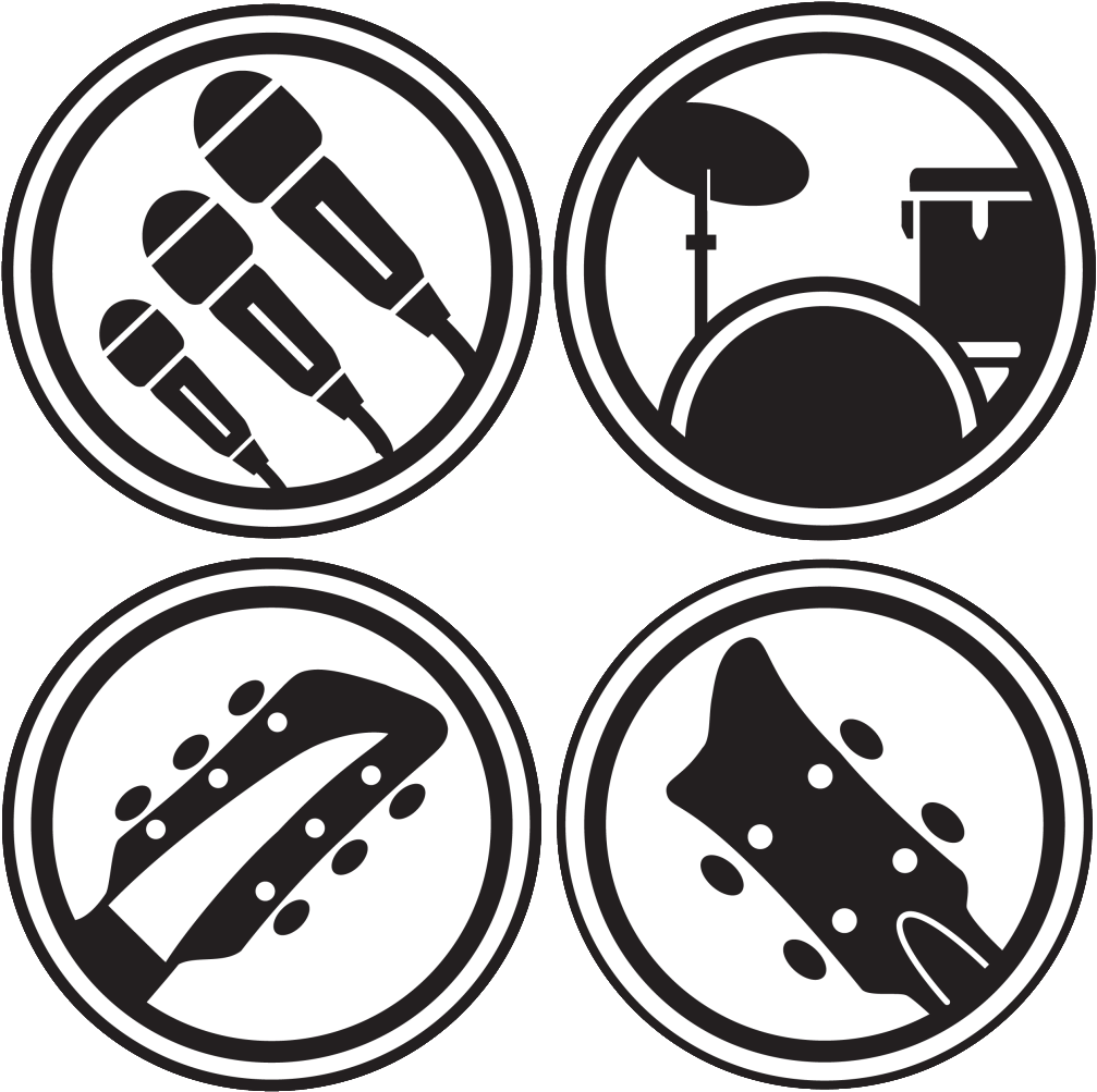 Photo All Tbrb Icons - Bateria De Los Beatles (1023x1020), Png Download
