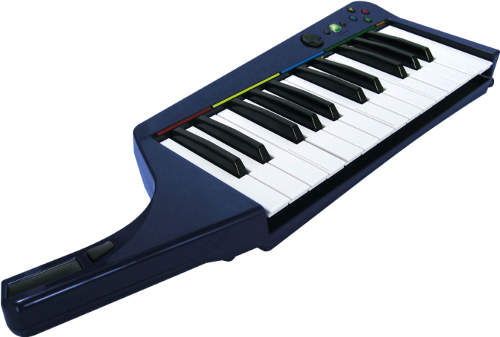 Joystiq Ran Across Some Digital Music Experts Over - Rock Band 3 Pro Keyboard (500x337), Png Download