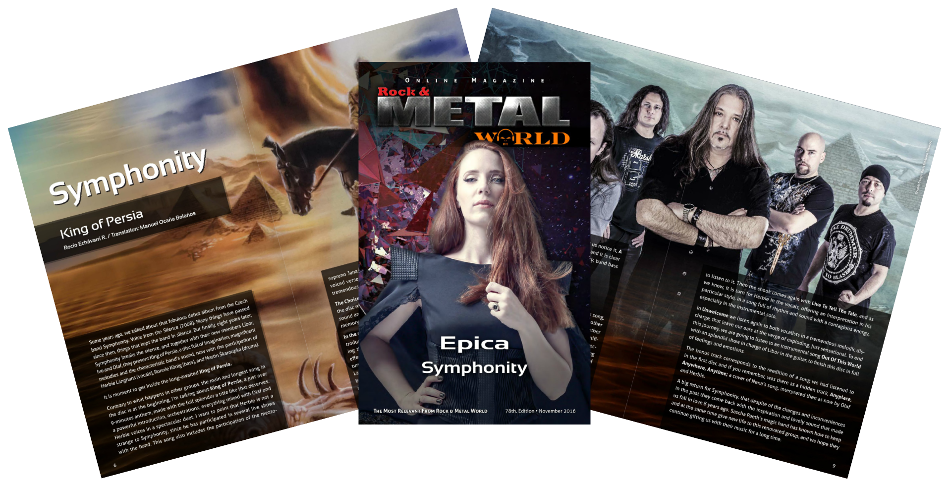 Img/rock And Metal World 78 - Flyer (1921x987), Png Download 