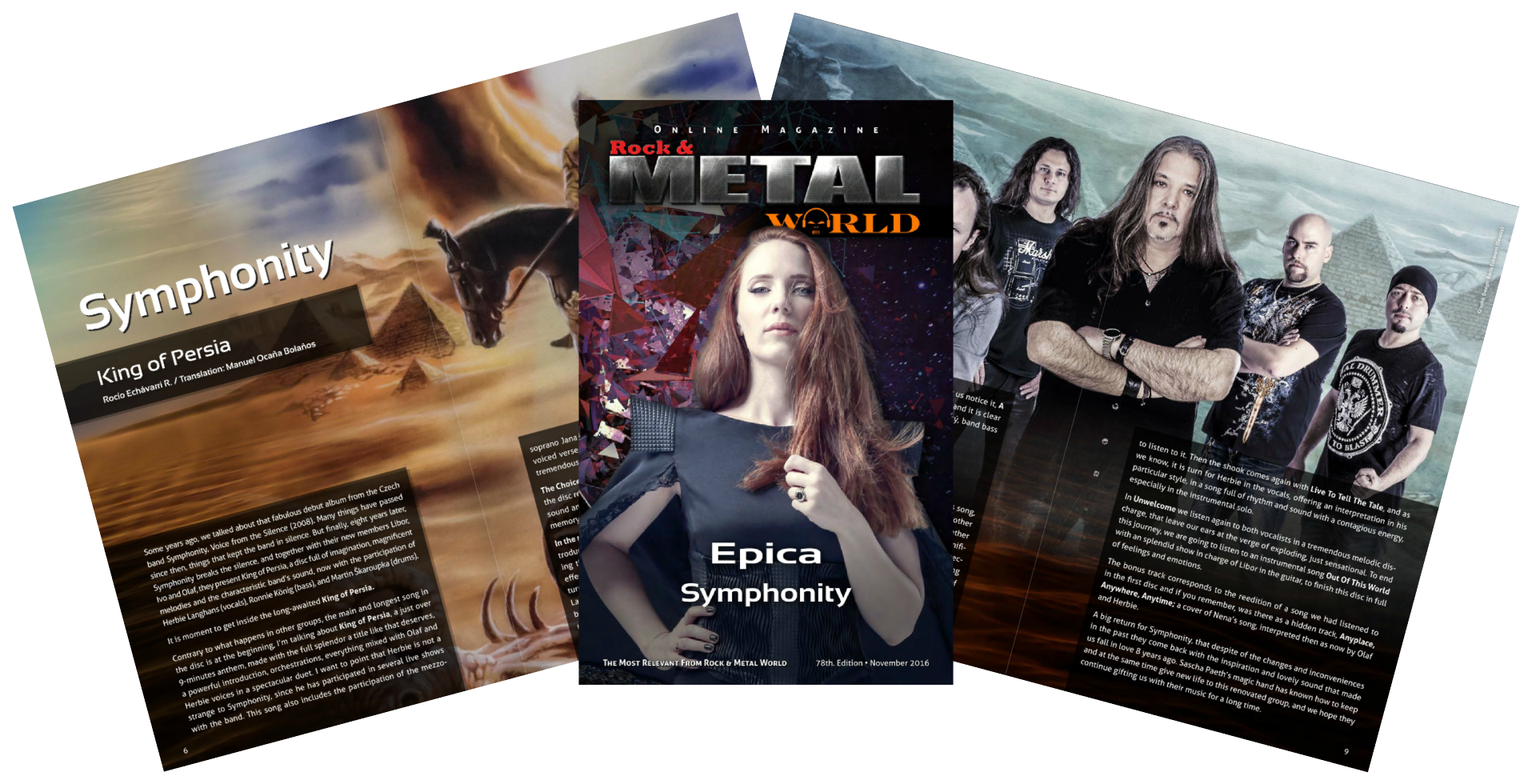 Img/rock And Metal World 78 - Flyer (1921x987), Png Download
