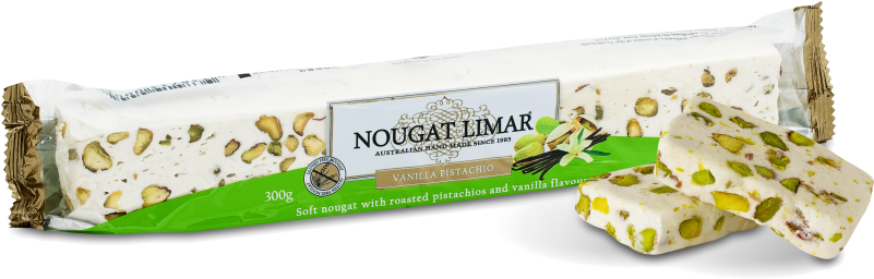 Vanilla & Pistachio Nougat Log (1025x1025), Png Download
