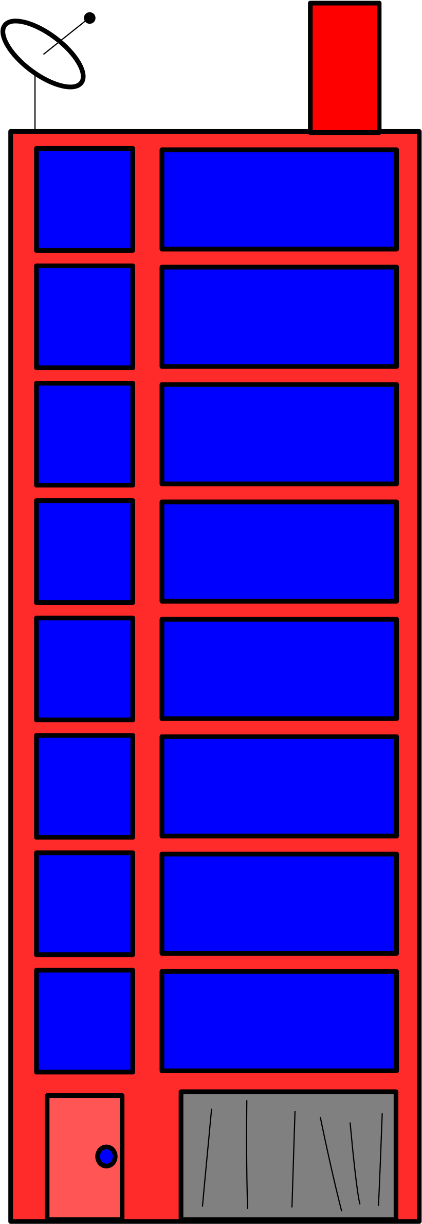 This Free Icons Png Design Of Skyscraper 2016-01 (1697x2400), Png Download