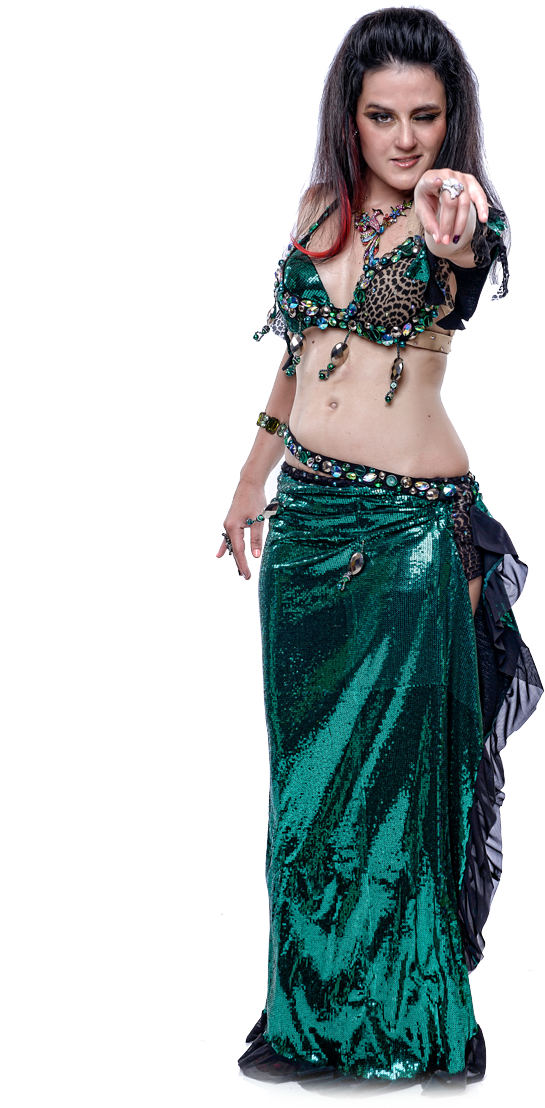 Bellydance By Amartia, Baltimore Belly Dancer, Belly - Belly Dancer Transparent Background (545x1108), Png Download