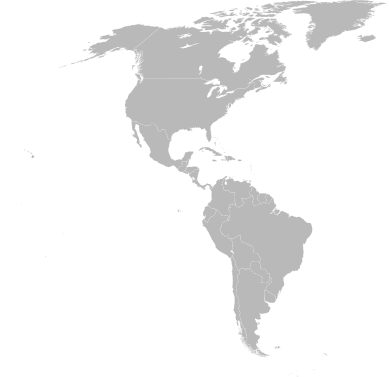 389px America Blank Map - America Map Svg (389x377), Png Download